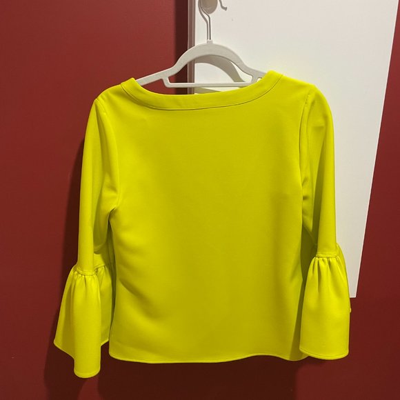 Anna Cate V Neck Blouse with Flared Sleeves Size XS (Excellent Condition) - Picture 3 of 3